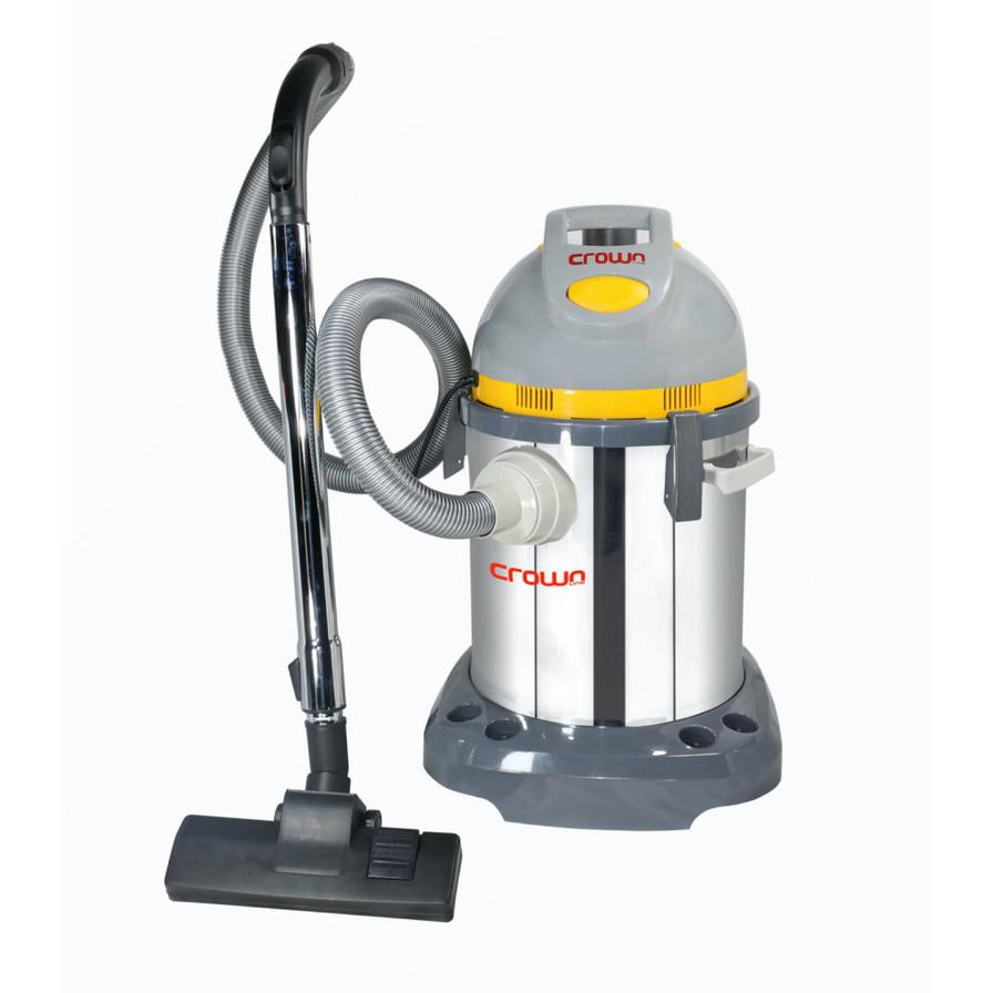 Crownline Wet & Dry Vacuum Cleaner, SS23 (32 L, 1200 W)