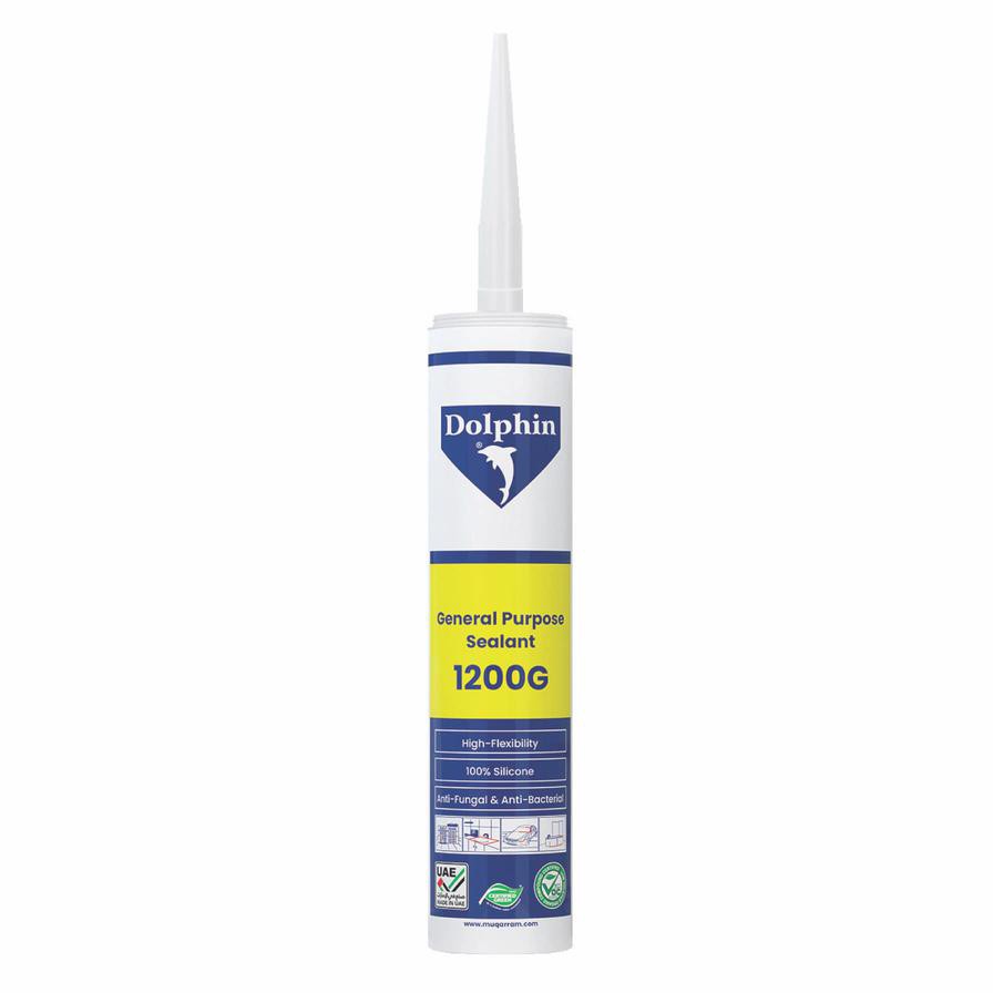 Dolphin 140 1200G Silicone Sealant (280 g, Clear)