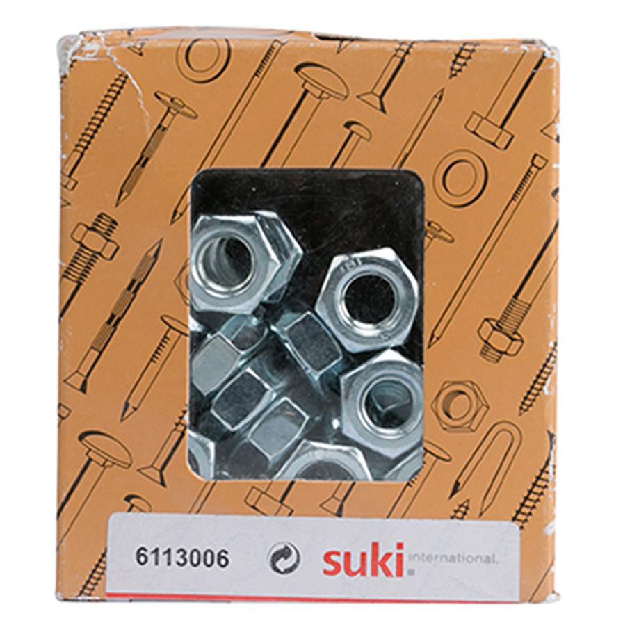 Suki M10 Hex Nuts (17 x 18.9 x 8 cm, Pack of 50)