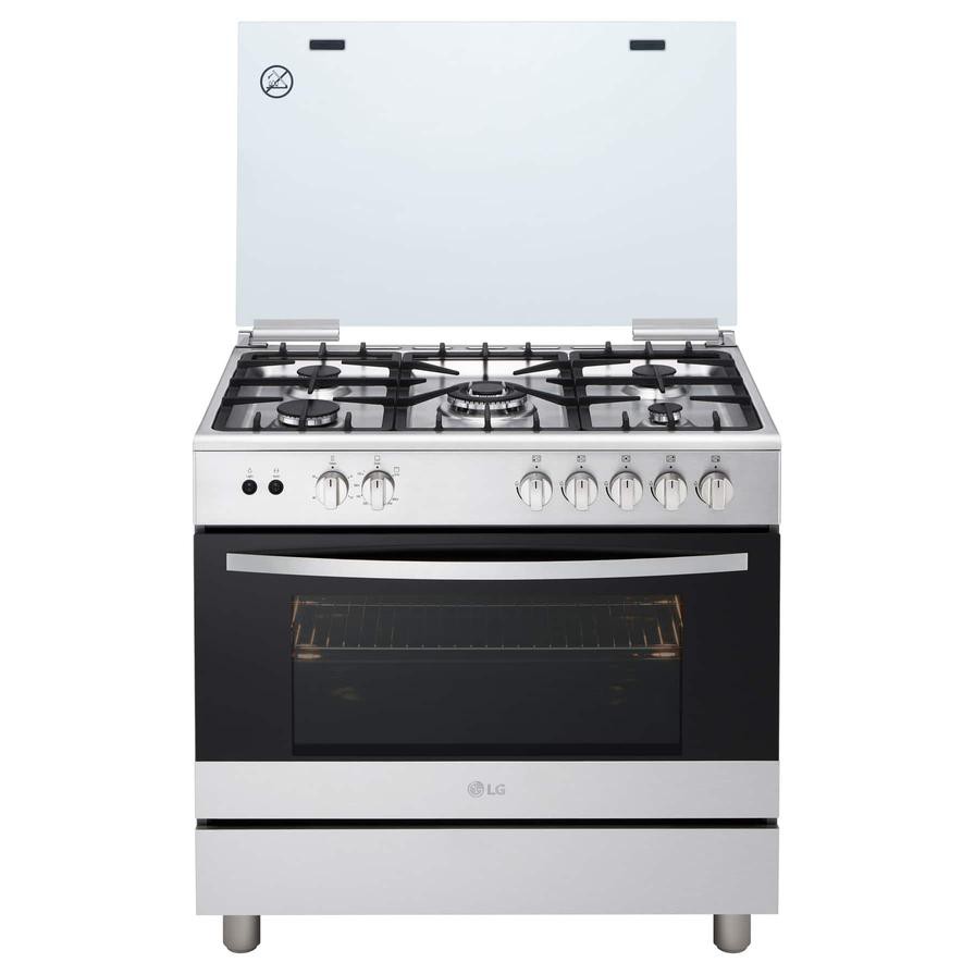 LG Freestanding 5-Burner Gas Cooker, FA415RMA (89.5 x 76.9 x 60 cm)