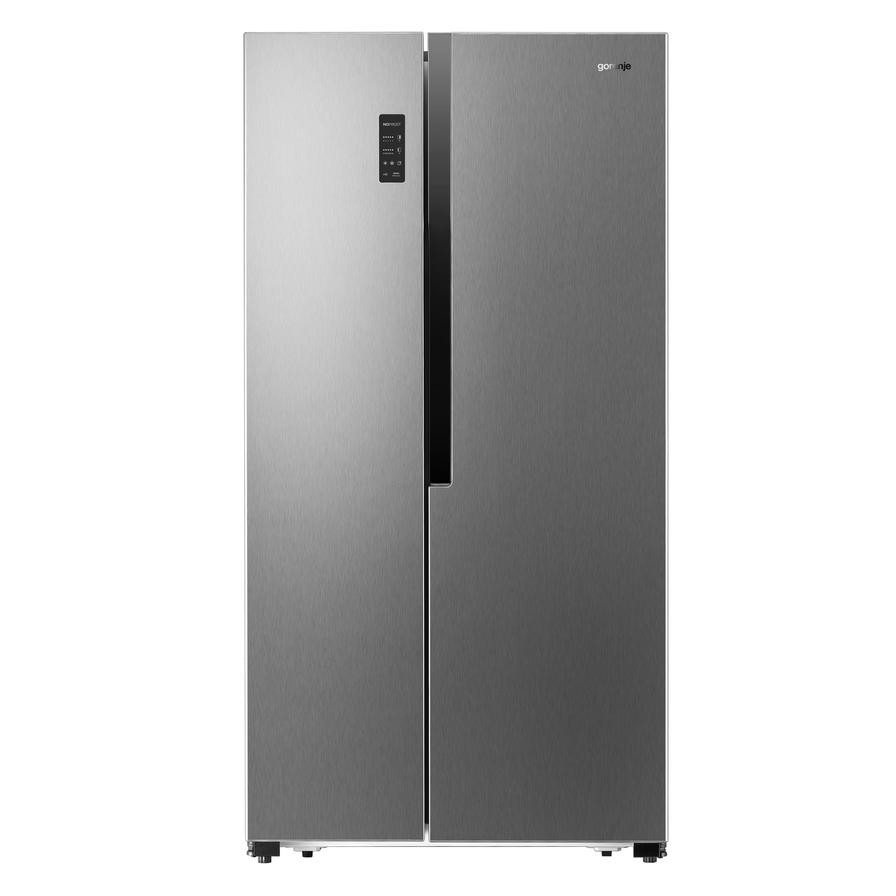 Gorenje Freestanding Side-By-Side Refrigerator, NRS9182MXUK (566 L)