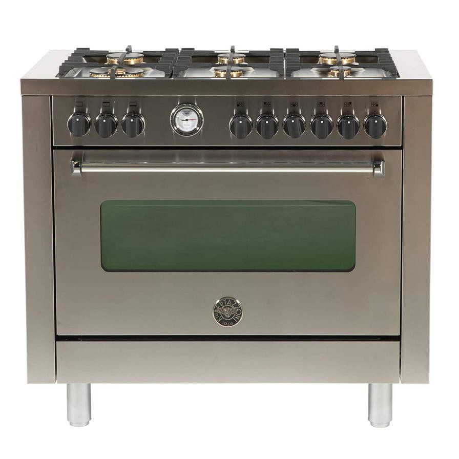 Bertazzoni Master Series Freestanding 6-Burner Gas Cooker, MAS1006GGVLXE (100 x 60 x 85 cm)