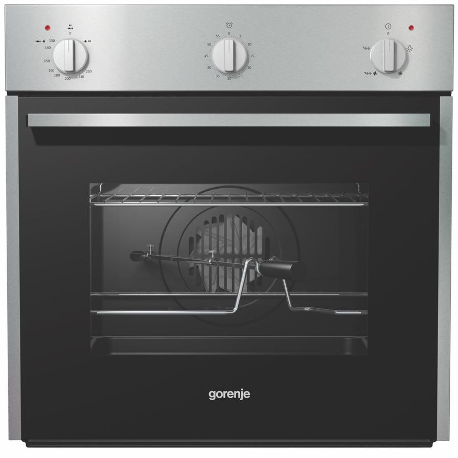 Gorenje Built-In Gas Oven, BOG622E00FX (54 L, 2200 W)