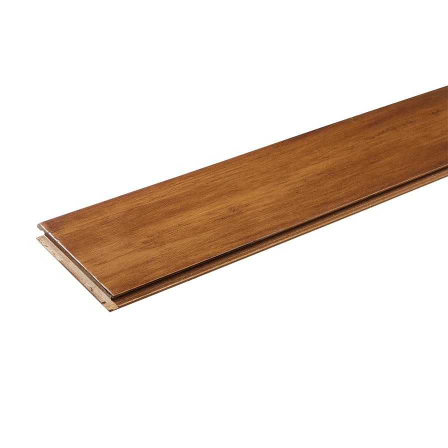 GoodHome Pattaya Matt Bamboo Real Wood Top Layer Flooring Pack (915 x 130 x 10 mm)