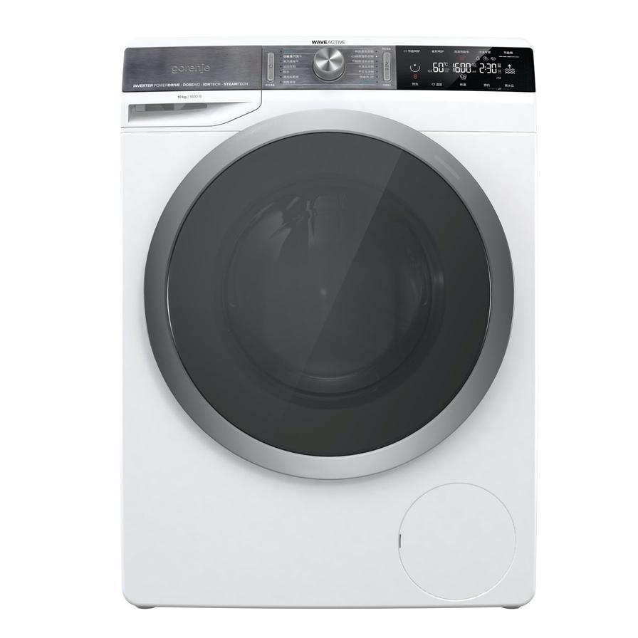 Gorenje 10 Kg Freestanding Front Load Washing Machine, WS168LNST (1600 rpm)