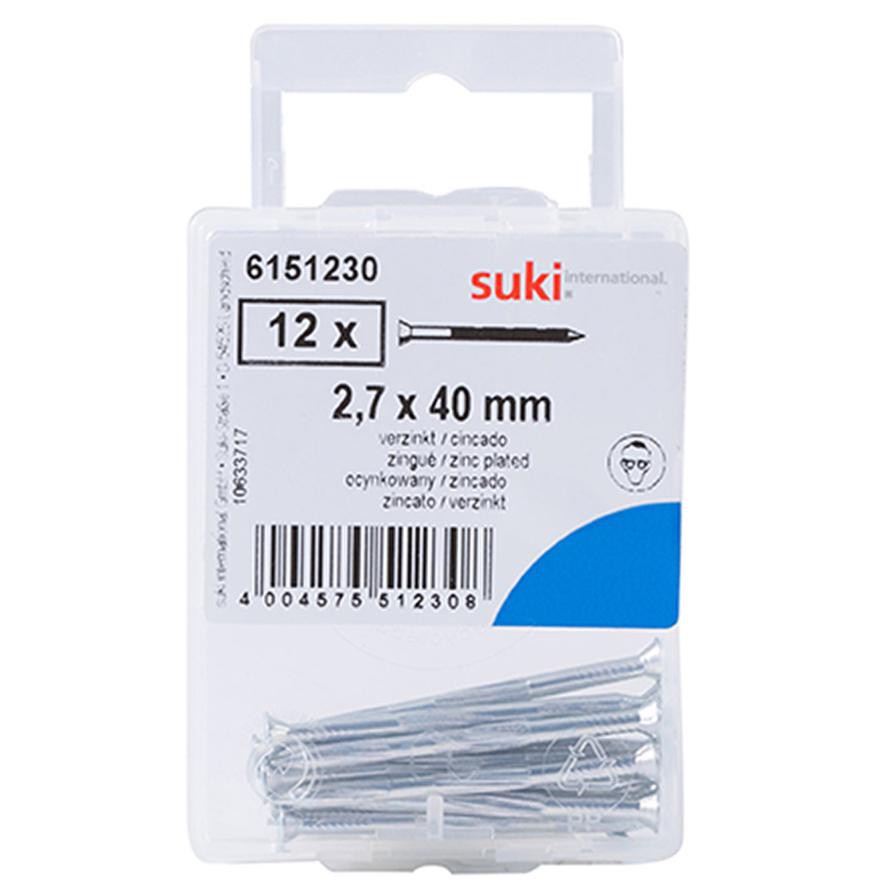 Suki Steel Nails (4 x 0.3 cm)