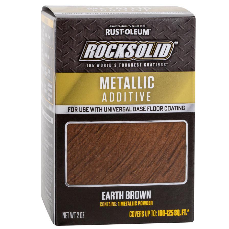 Rust-Oleum Rocksolid Metallic Additive (56 g, Earth Brown)
