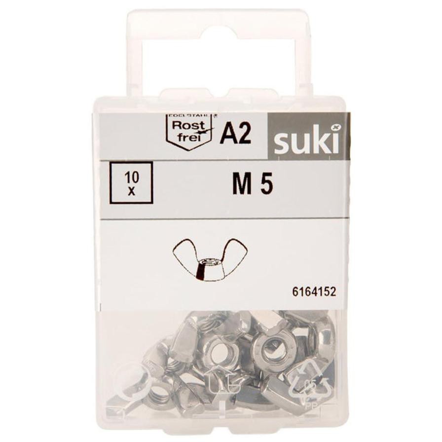 Suki 6164152 M5 Wing Nuts (Pack of 10)