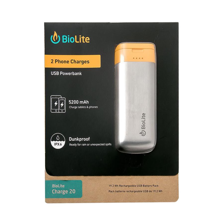 Biolite USB Charge Power Bank (5200 mAh)