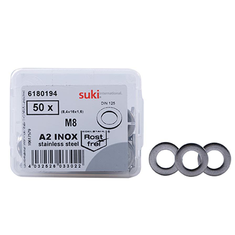 Suki 6154136 M6 Hex Nuts (10 x 11 x 5 mm)