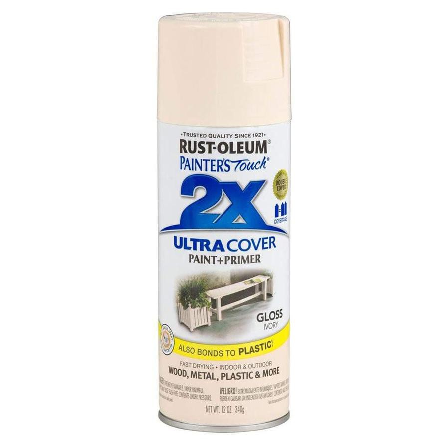 Rustoleum Painters 2X Ultra Cover Paint + Primer (340 g, Ivory)