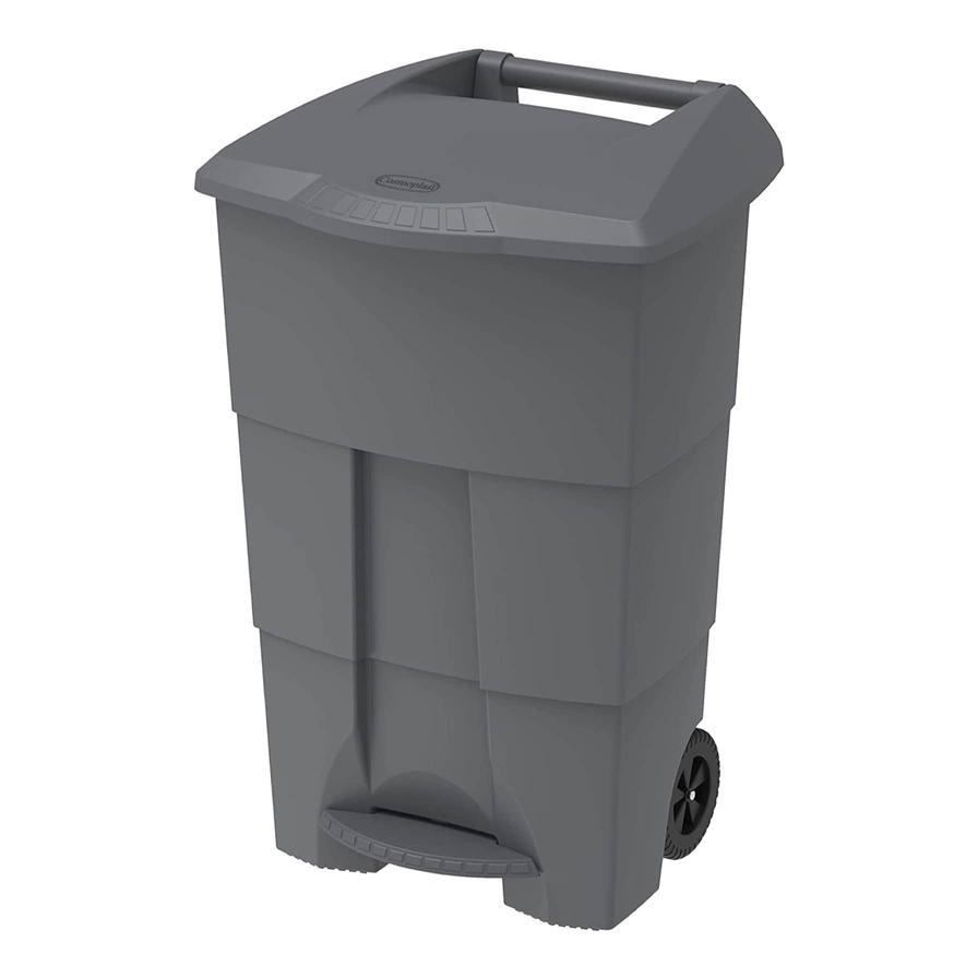 Cosmoplast Step-On Waste Bin W/ Lid, IFHHXX306 (100 L)