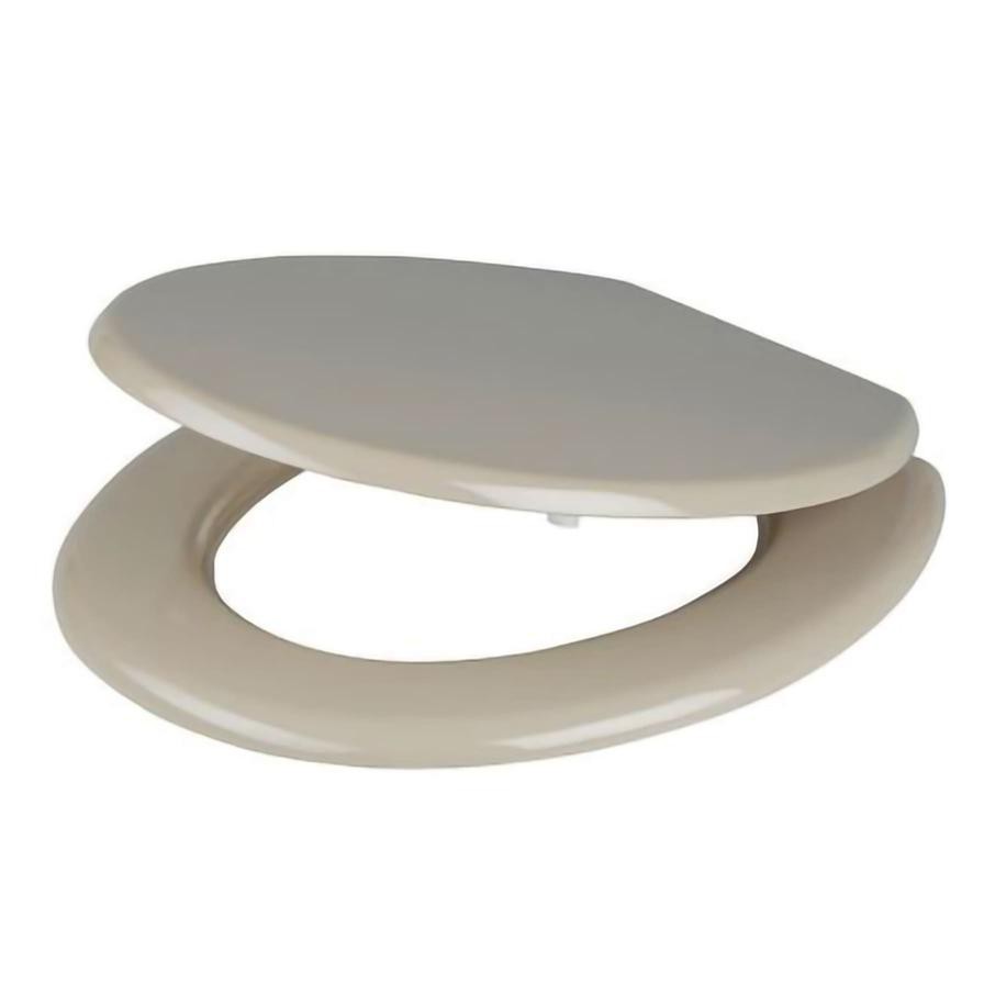 Cooke & Lewis Palmi Moulded Bamboo Toilet Seat (435 x 370 mm)