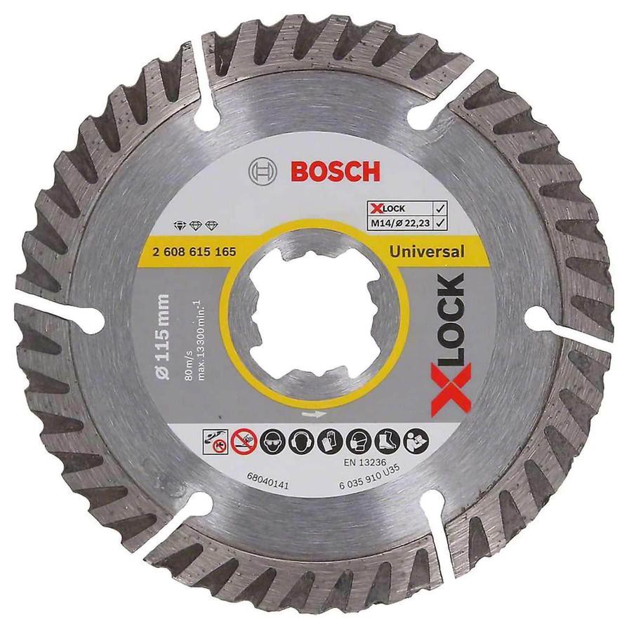Bosch X-Lock Universal Diamond Cutting Disc (11. 5 cm)