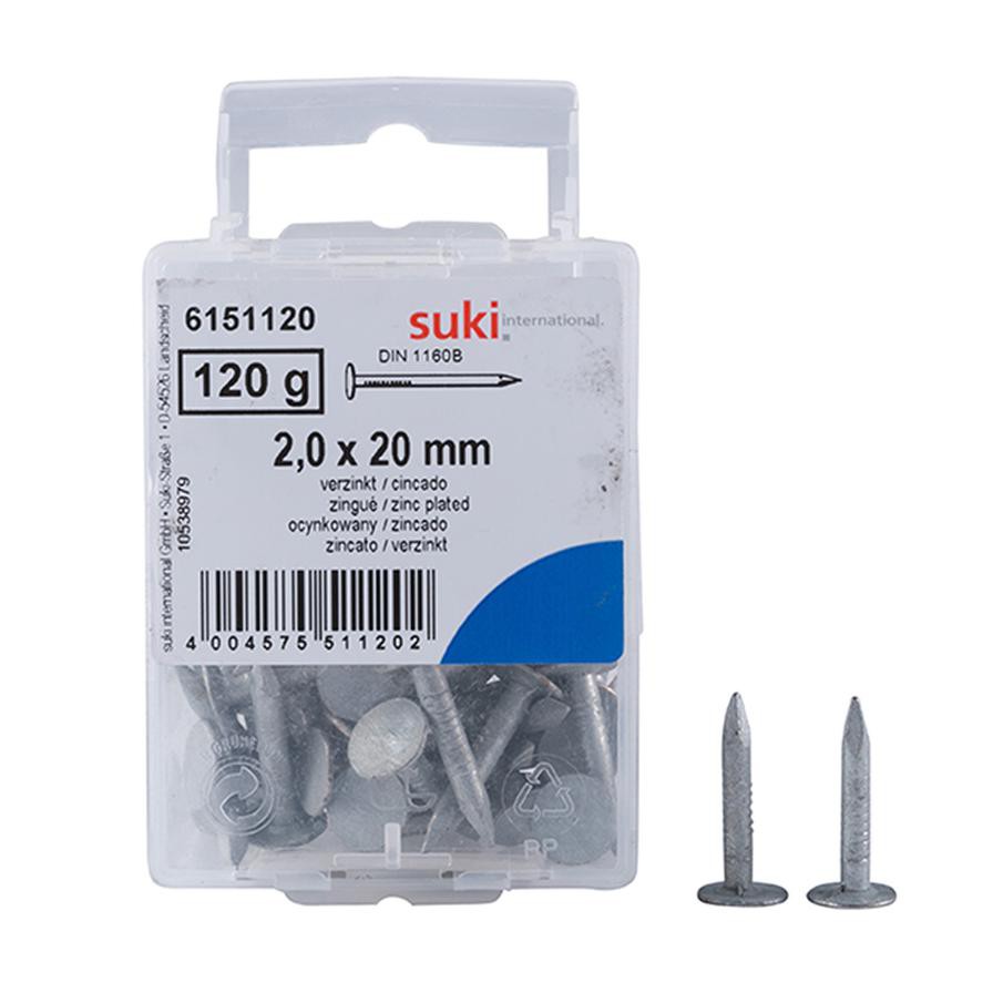 Suki Large Head Nail (2 x 20 mm, 120 g)