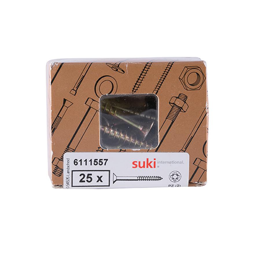 Suki Chipboard Screws (5 x 45 mm, Pack of 25)