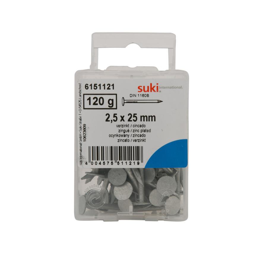 Suki Large Head Nail (2.5 x 25 mm, 120 g)