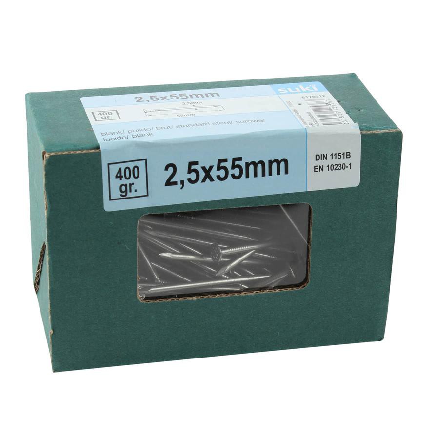 Suki Wire Nail Box (0.25 x 5.5 cm, 400 g)