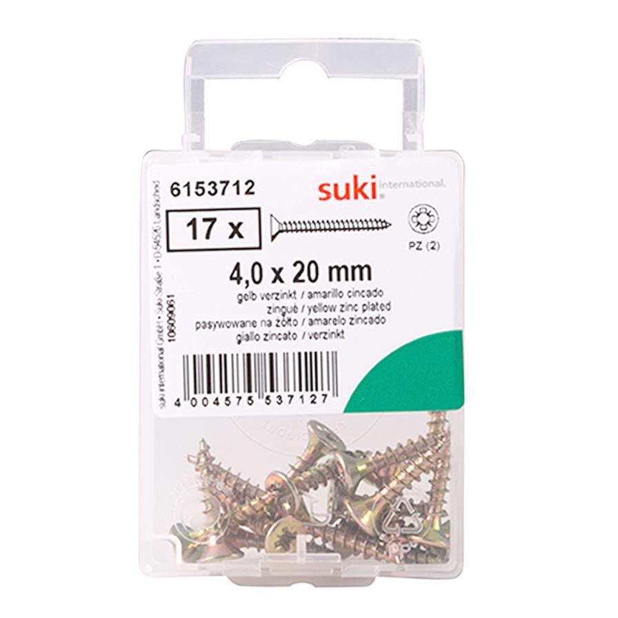 Suki Chipboard Screws (4 x 20 mm)