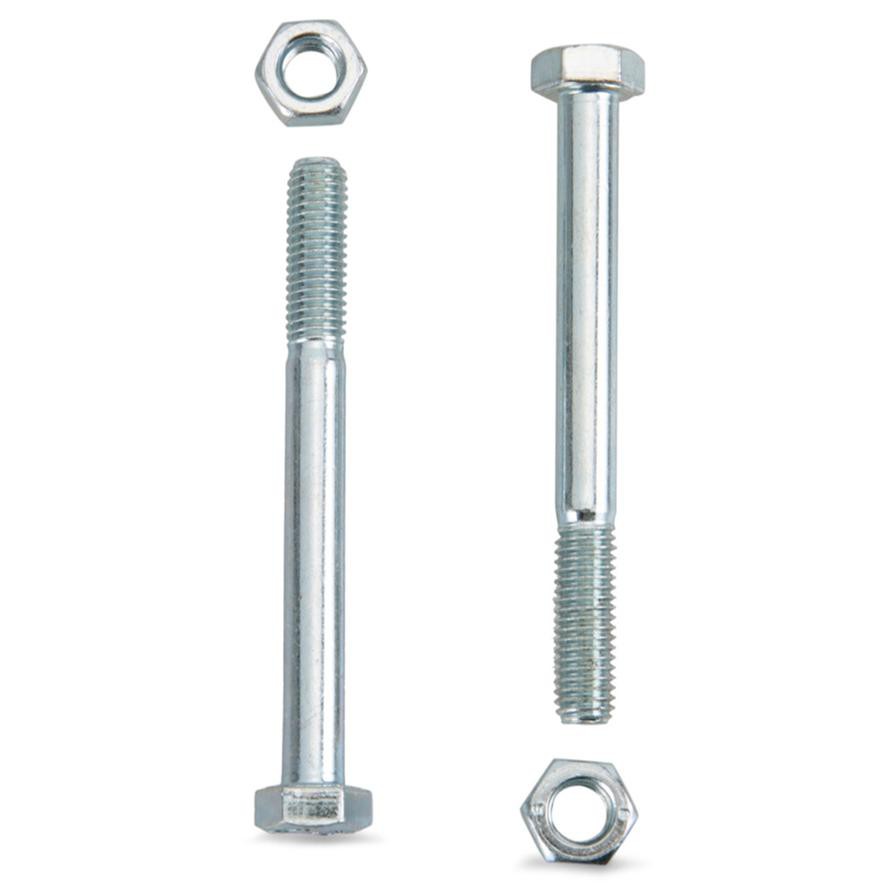 Suki  M8 x 80 Zinc Plate Hex Screws