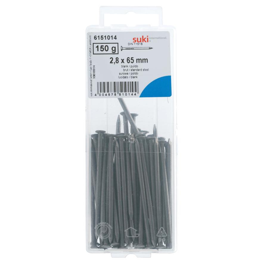 Suki Zinc Plated Wire Nail (1.6 x 30 mm)