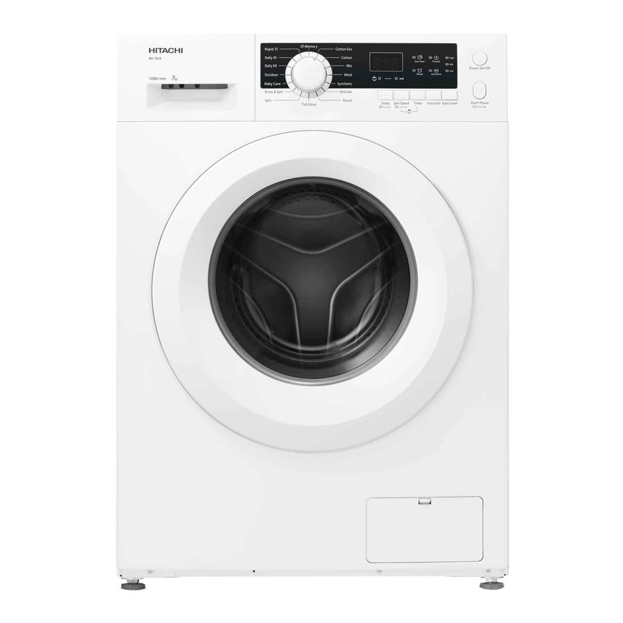 Hitachi 7 kg Freestanding Front Load Washer, BD70GE3CGXWH