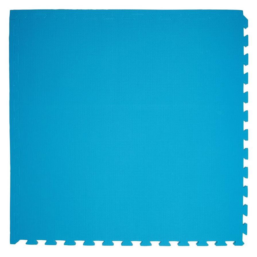 سجادة اسفنجية متشابكة للأنشطة (104.14 × 104.14 سم، أزرق فاتح)