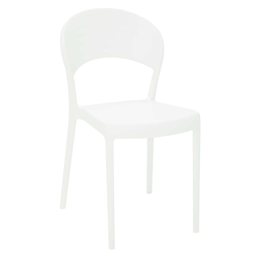 Tramontina Sissi Summa Polypropylene & Fiberglass Closed Backrest Armchair (43.5 x 80 x 52.5 cm)