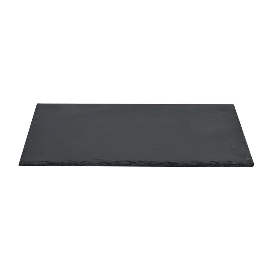 Raj Rectangle Slate Plate (30 x 20 cm)