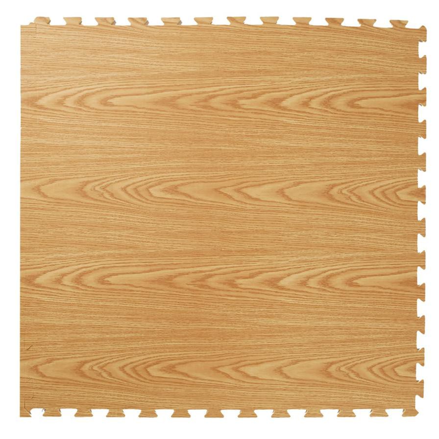 Tinyann Woodlooks Interlocking Activity Foam Mat (103.1 x 103.1 cm)