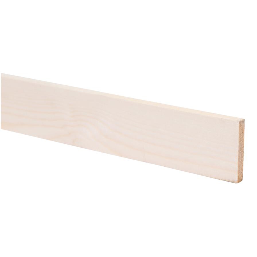 Masons Timber Masonite Plane Square-Edge Pine Moulding (4.6 x 0.9 x 240 cm, Beige