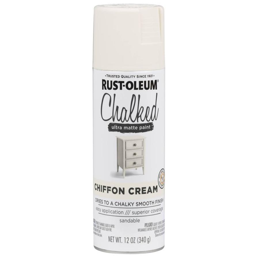 Rust-Oleum Chalked Ultra Matte Paint (340 g, Chiffon Cream)