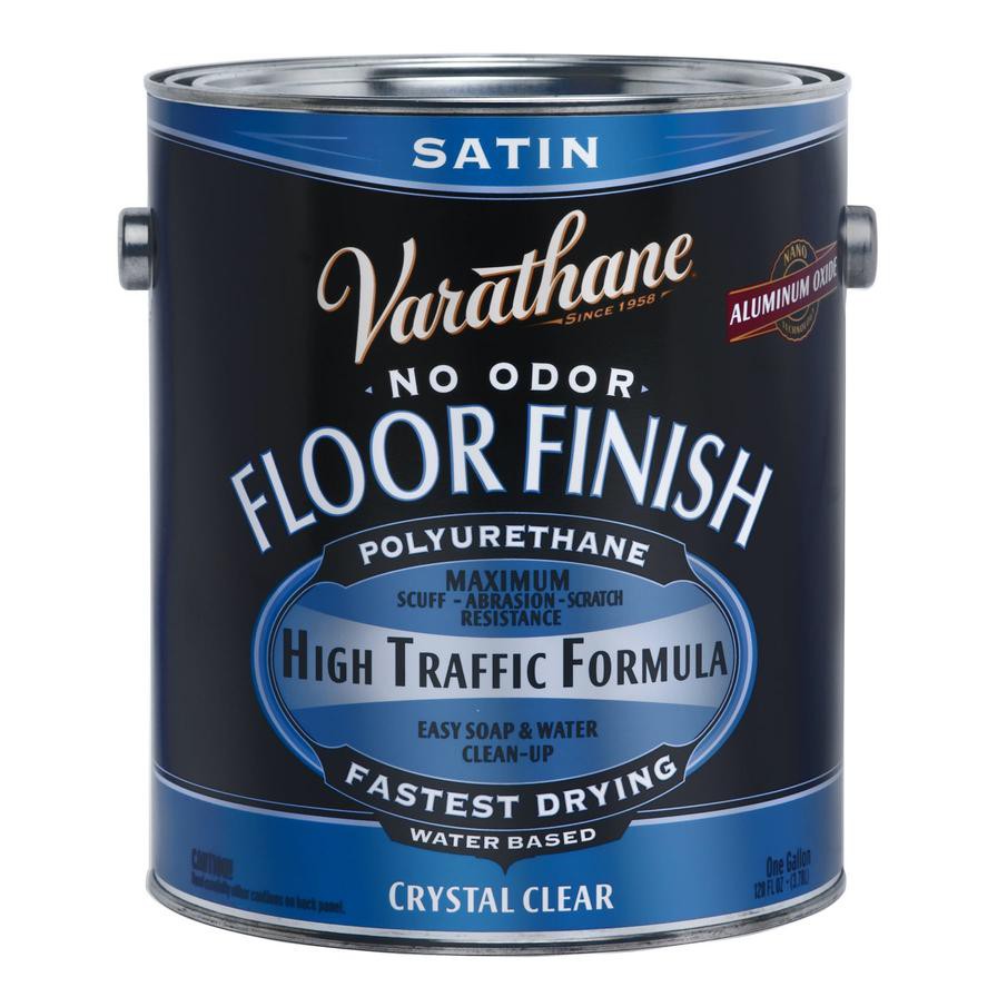 Varathane Water Based Polyurethane Floor Finish (3.7 L, Satin)