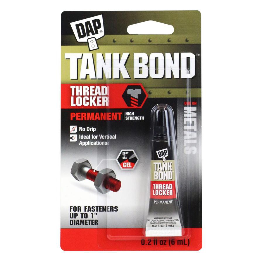 DAP Tank Bond High Strength Thread Locker Gel Pack (78 g, 12 Pc.)