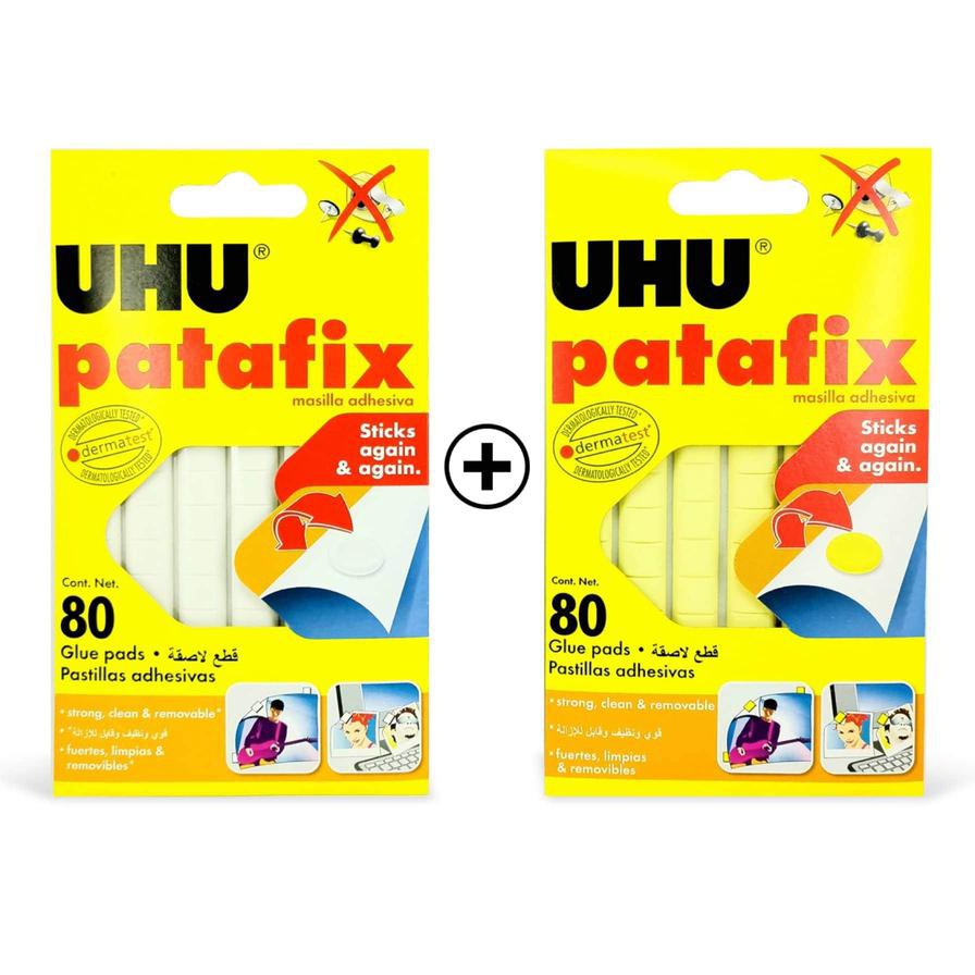 UHU Patafix Adhesive Pad Pack (2 Pc. Bundle)