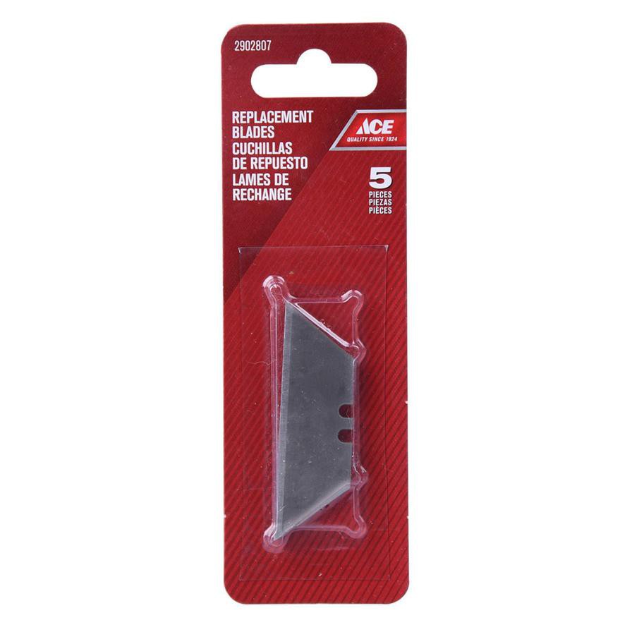 Ace Steel Utility Knife Replacement Blade Pack (5 Pc.)