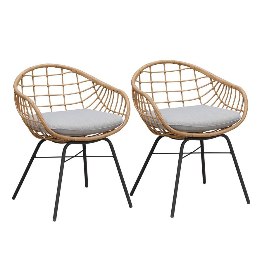 Cocoon Dining Chair Set Generic (64 x 58 x 79 cm, 2 Pc.)