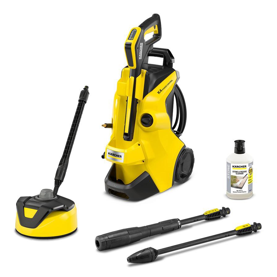 Karcher K4 Power Control Home Pressure Washer (130 Bars)