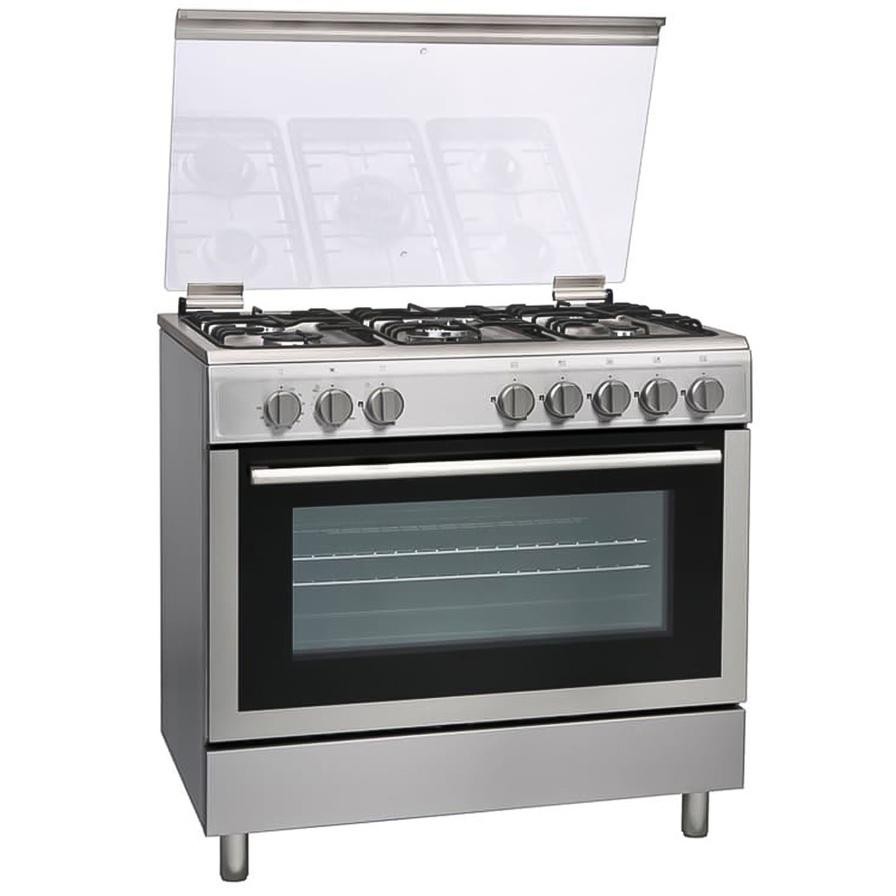 Hoover Freestanding 5-Burner Gas Cooker, FGC9060-3D (55 x 60 x 90 cm)