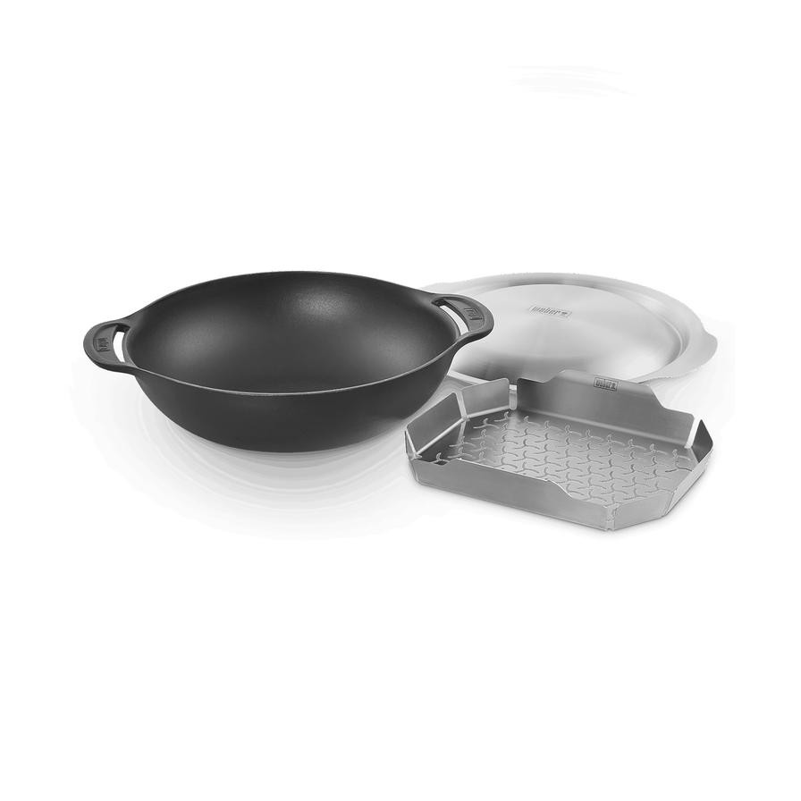 Weber Wok Set with Steaming Rack