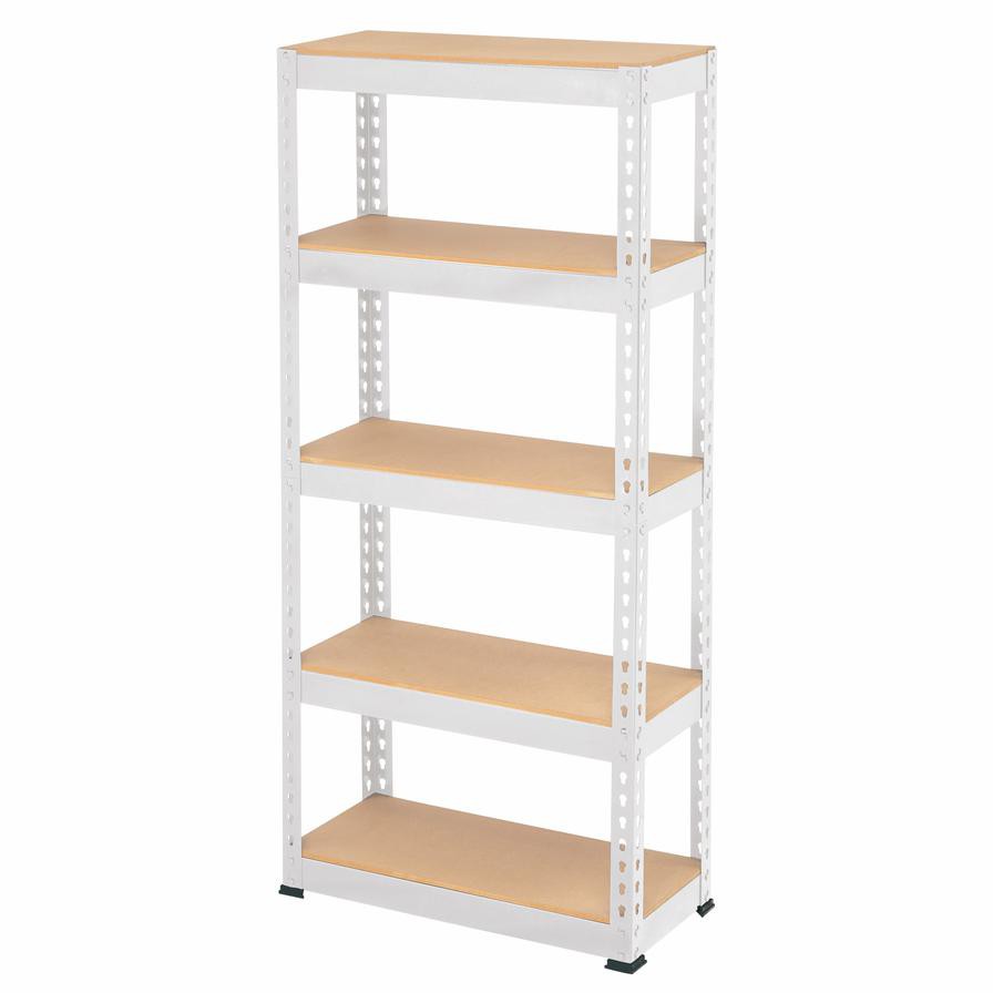 Living Space Metal 4-Tier Storage Shelf (70 x 30 x 152.5 cm)