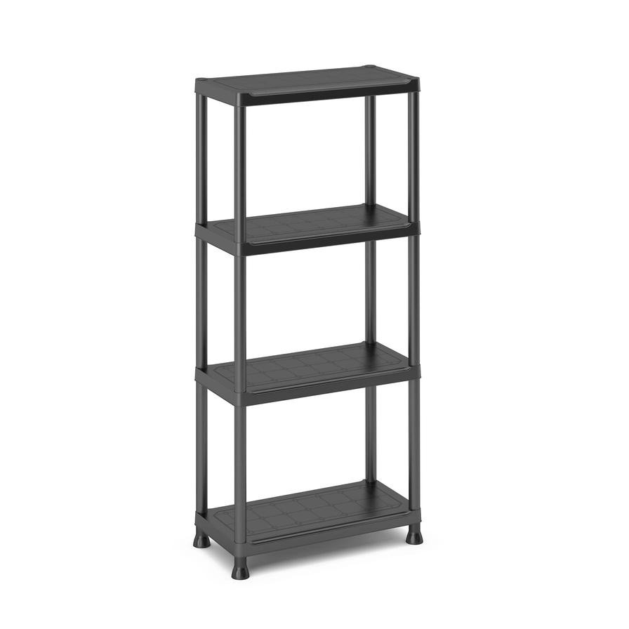 4-Tier Polypropylene Shelf (30 x 60 x 135 cm)