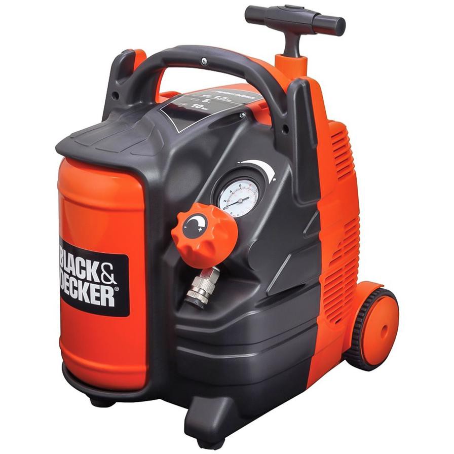 Black+Decker Air Compressor, BD195/5-MY-T  (10 Bar, 5 L)