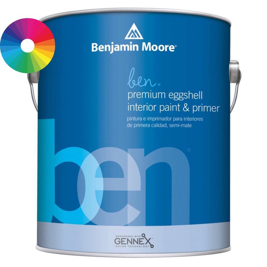 Benjamin Moore Ben Eggshell Interior Latex Paint & Primer (946 ml, Base 3)