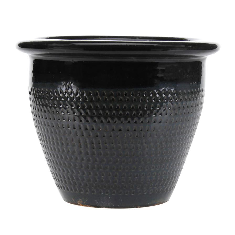 M.Planter Relief Ceramic Plant Pot (26 x 21 cm)