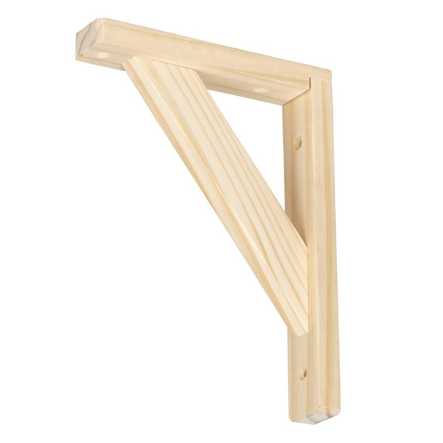 Form Timber Pine Shelving Bracket (30 x 200 x 150 mm)