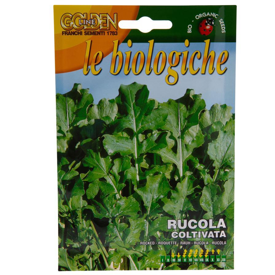 Franchi Golden Line Le Biologiche Organic Seeds (Rucola Coltivata)