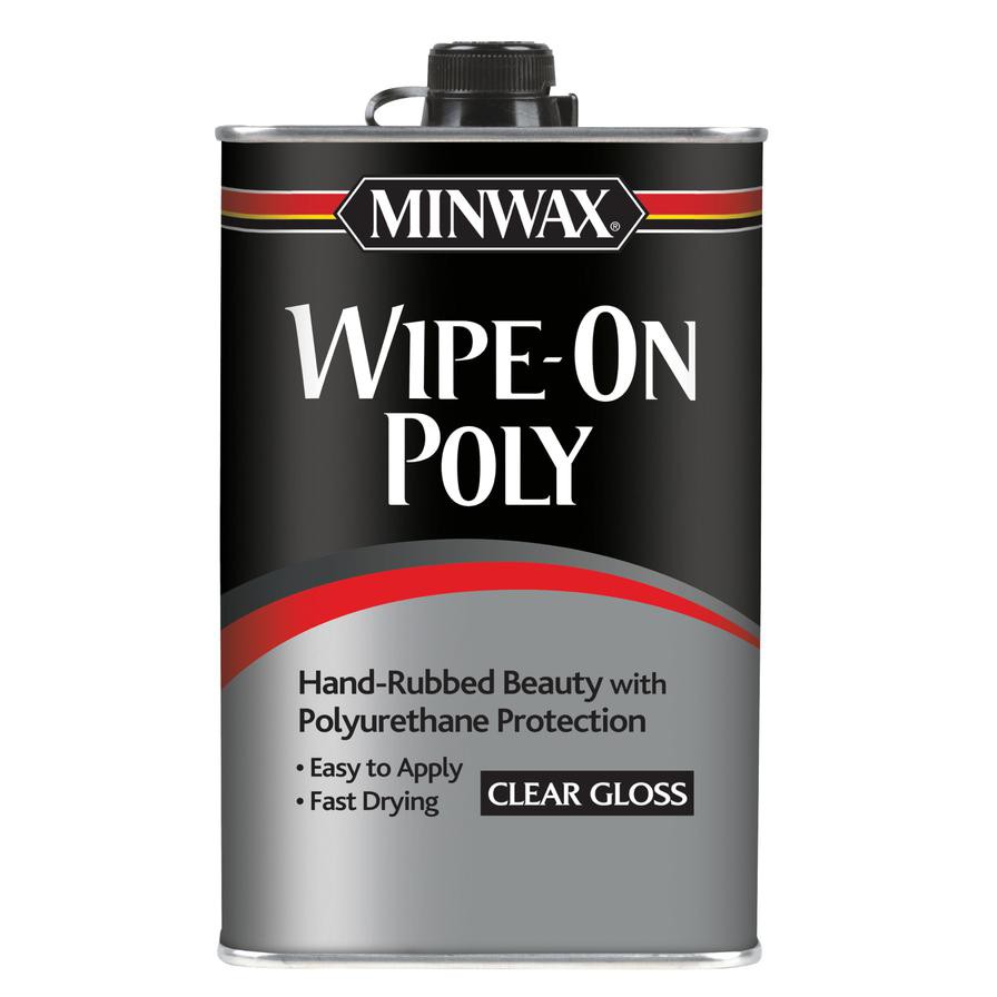 Minwax Wipe-On Polyurethane (946 ml, Clear Gloss)