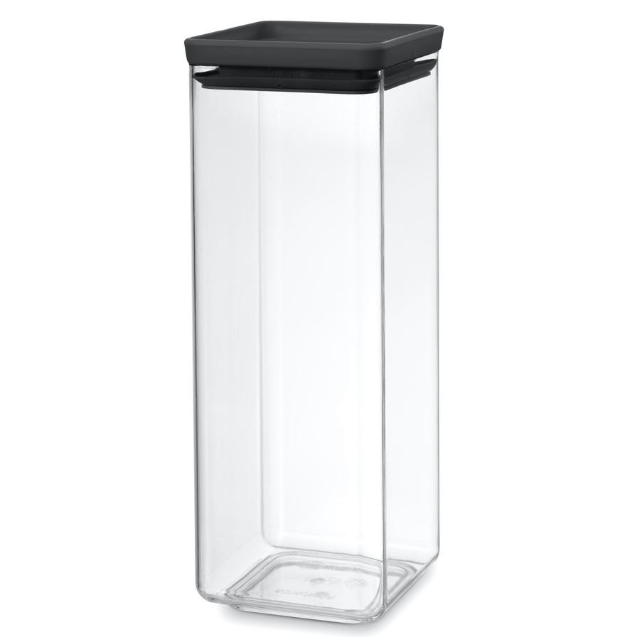 Brabantia Tasty+ Square Storage Canister W/Lid (2.5 L)