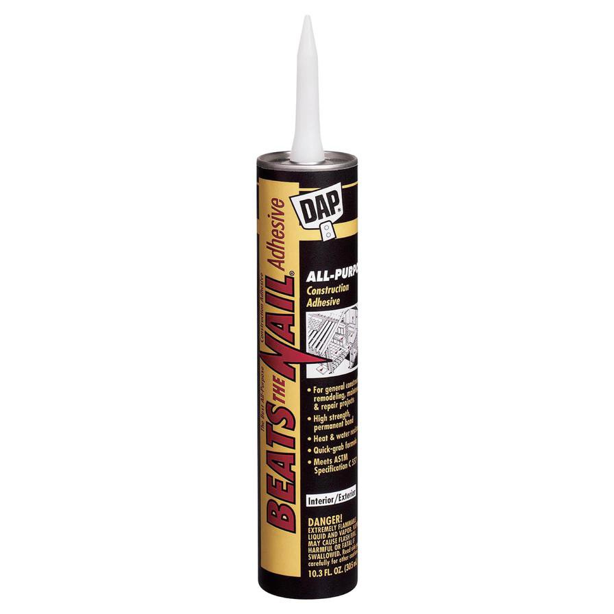 DAP Beats The Nail All Purpose Construction Adhesive (305 ml)